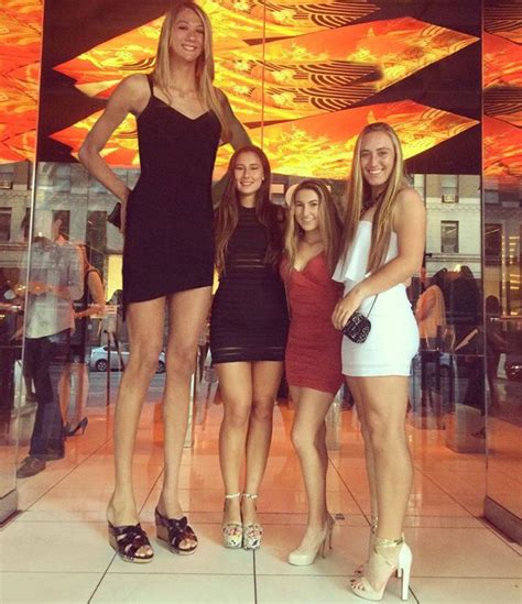 extremely tall naked women